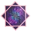 BVCY Flow Star Glow in The Dark Juggling Toy Flowsar Solar Powered with Dual Print Easy for Beginners Pink&Purple (R06-style2) view 2