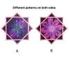 BVCY Flow Star Glow in The Dark Juggling Toy Flowsar Solar Powered with Dual Print Easy for Beginners Pink&Purple (R06-style2) view 3