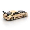 1:64 Diecast Model Car Compatible with Toyota Supra GT300 Top Secret Chrome Gold Limited Edition by Pop Race PR640277 view 4