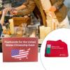 1 Box US Civics 100 Questions Test Cards History and Politics Learning Tool view 2