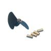 10 PCS RC Boat Propeller Adapter Sleeve Brass Shaft Converter 4mm to 3mm Bore Reducer Bushing 8mm Length Precision Fitting for Model Boat view 3