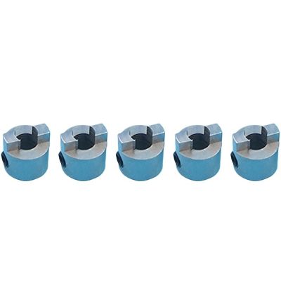 5PCS RC Boat Stainless Steel Propeller Yoke Set Shaft Coupler 3.18mm 4mm 4.76mm 5mm 6.35mm with M3 Set Screws for RC Model Boat(3.18mm)
