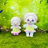 niannyyhouse Plush Doll Clothes Set, T-Shirt and Pants, 15-20cm Stuffed Animal Dress-Up Accessories (15cm-17cm) view 2