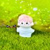 niannyyhouse 7cm-10cm Plush Doll Clothes 2 Solid Color T-Shirts Stuffed Animal Dress-Up Accessories (Gray+Light Blue) view 3