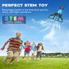 Rocket Launcher for Kids  2nd Gen Upgraded Design, Electric Auto Launch, 200ft Flight with Safe Parachute, Outdoor Rocket Toy for Boys & Girls, Birthday Gift for Ages 8-13, Frozen Pattern (Snow Girl) view 2