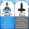 Rocket Launcher for Kids  2nd Gen Upgraded Design, Electric Auto Launch, 200ft Flight with Safe Parachute, Outdoor Rocket Toy for Boys & Girls, Birthday Gift for Ages 8-13, Frozen Pattern (Snow Girl) view 4