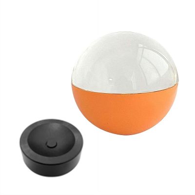 2.7" 3D Ultrasound Crystal Ball Video Player, 2025 New Upgraded WiFi Memory Orb, Uploadable Videos & Photos, DIY Gift for Anniversary, Birthday (Orange)