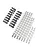 Rc Accessories For Traxxas For TRX4 For Defender For Bronco 1/10 8Pcs Stainless Steel Suspension Links Rod Linkage 324 Wheelbase RC Car view 2