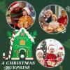 Ayammahic Gingerbread Golf Game Set, 2026 New Mini-Golf Course with Candy Cane Club Sticks, Gingerbread House Goal & 6 Balls, Funny Christmas Games for Family Party, Indoor Gathering Game for Adults view 4