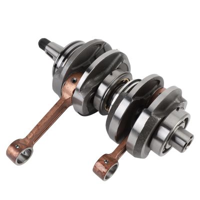 Outboard Motor Crankshaft Assembly Premium Iron Durable Smooth Performance Crankshaft Assy for 2 Stroke 40HP Outboard Engine Replacement Part 66T1140000