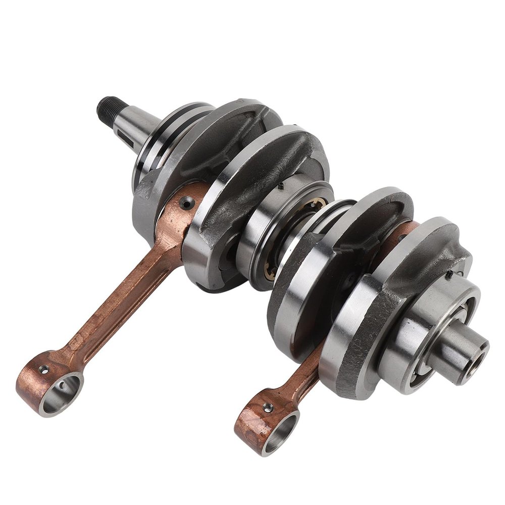 Outboard Motor Crankshaft Assembly Premium Iron Durable Smooth Performance Crankshaft Assy for 2 Stroke 40HP Outboard Engine Replacement Part 66T1140000