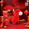 20 CM 2026 Year of The Horse Stuffed Animals Chinese New Year Plush Horse Mascot Doll Toys Zodiac Decor for Spring Festival Lunar New Years Gifts Blessing Souvenir (Fu Character Horse) view 3