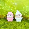 niannyyhouse Plush Doll Clothes Set, 7cm-10cm Mini Stuffed Animal Accessories, Hat and Sweater Dress-Up Collection (Black) view 2