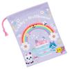 Skater KB63SN-A Children's Cup Bag, Drawstring Bag, Made in Japan, Gabby Dollhouse, 26, Girls view 2