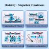 63-Piece Electromagnetic Experiment Set, Middle School Physics Experiment Equipment, Detachable and Easy to Assemble, Suitable for Teaching, Research and Experiments view 4