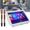 MHRDZWDJ Home Ktv Song Machine,500g/1t/2t/3t/4t/6t,4k Hd 19.5in Touch Screen,Mobile/Voice Song Request,Android Dual System,YouTube Online Play,1100K Song Library,Best Adults and Kids 3T view 1