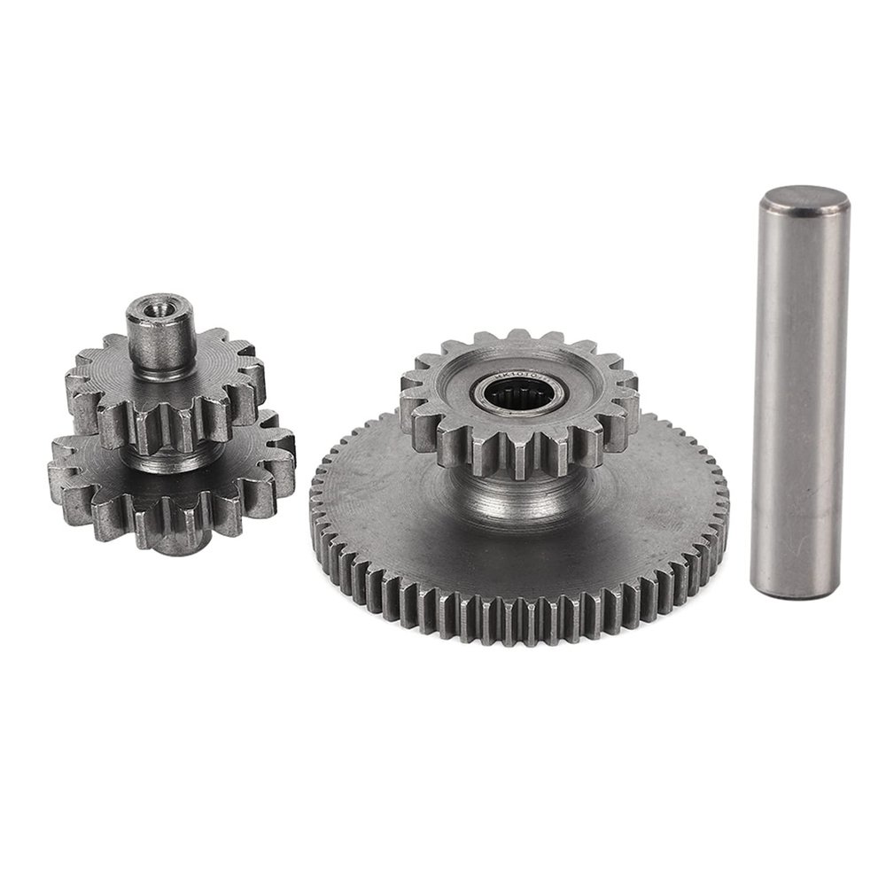 17T Starter Reduction Gear Kit, Starter Gear, Less Steel for 150CCC 250CC CG125 CG200 CG250, Performance Accessory with Tion