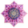 BVCY Flow Star UV Glow Dual Sided Print Solar & Light Charging Dapo Star Fly Toy Beginners Juggling Toy Pink (R06-style7) view 1