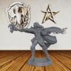 28mm Scale Fantasy Hero Minis Figurine for Role Playing & Miniature Game,Unpainted Resin Divine Spellcaster for TTRPG - RPG Accessory for Dungeon Masters - Human Cleric (AS686) view 1
