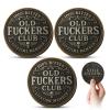 Old Fuckers Club  Lifetime Member Coin,Still Kicking,No Rules, No Filters Funny Challenge Coin for Men,Novelty Coin Collection Gag Gift,Skull Token Friendship Keepsake (3pcs) view 1