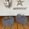 Alchemy Lab & Scholar Study Scatter Terrain - 28mm Scale Tabletop Unpainted Miniatures for D&D Minis, Fantasy TTRPG Room Decor, Dungeon Masters RPG Accessory, Cabinet Figures (Set of 2)- AS691 view 4