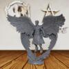 32mm Scale Winged Celestial Guardian - Unpainted Resin Hero for Tabletop RPG Game & Miniature Game - Fantasy Figure for Dungeon Masters & RPG Gift - Solar Warrior(AS503) view 1