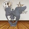 32mm Scale Winged Celestial Guardian - Unpainted Resin Hero for Tabletop RPG Game & Miniature Game - Fantasy Figure for Dungeon Masters & RPG Gift - Solar Warrior(AS503) view 3