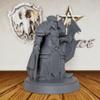 AUSPDICE Unpainted TTRPG Minis for Role Playing & Fantasy Tabletop RPG Game - 28mm Scale Miniature Figure for Dungeon Masters, Human Miniatures Gaming RPG Accessory - Elf Paladin (AS224) view 2