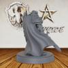 AUSPDICE Unpainted TTRPG Minis for Role Playing & Fantasy Tabletop RPG Game - 28mm Scale Miniature Figure for Dungeon Masters, Human Miniatures Gaming RPG Accessory - Elf Paladin (AS224) view 3