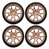4PCS 1/18 Drift Car Tires, Replacement Tires for LDRC Drift Car LD1804 Drifting Car (LDRC-T-RG-4) view 1