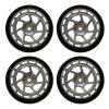 4PCS 1/18 Drift Car Tires, Replacement Tires for LDRC Drift Car LD1804 Drifting Car (Drift Tires-YX03S) view 1