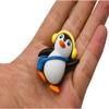 4 Pcs Mini Skiing Penguin Resin Figurines  Cute Cartoon Antarctica Animal Miniatures for DIY Fairy Garden, Micro Landscape, Birthday Cake Decoration, Car Interior Decoration & Creative Desktop Crafts view 4