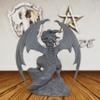 AUSPDICE Dungeons and Dragons Young Dragon Miniature-32mm Unpainted DND Minis, Tabletop RPG Game Fantasy Figure, Perfect RPG Gift for Role Playing Gamers & Dragon Lore Enthusiasts-AMG13 view 4