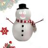 Animated Talking Blink Snowman, with Built in Projector & Speaker Plug'n Play,with Led Facial Projection,Interactive Singing Blinking Snowman (1Pc) view 1