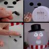 Animated Talking Blink Snowman, with Built in Projector & Speaker Plug'n Play,with Led Facial Projection,Interactive Singing Blinking Snowman (1Pc) view 3