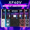 XF40V Retro Handheld Game Console, Video Game Console with 128G Built-in 20000+ Games, 4000mAh Rechargeable, Support 30+ Simulators, Linux System, 4.0 Inch IPS Screen Portable Pocket (128G White) view 2