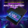 XF40V Retro Handheld Game Console, Video Game Console with 128G Built-in 20000+ Games, 4000mAh Rechargeable, Support 30+ Simulators, Linux System, 4.0 Inch IPS Screen Portable Pocket (128G White) view 3