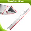 10 Packs 304 Stainless Steel Wall Corner Guard 2x2x48 Inch Heavy Duty Metal Wall Corner Protector for 90-Degree Angle Wall Protection and Decoration view 2