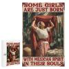 1000 PCS Wood Jigsaw Puzzles for Adults Some Girls are Just Born with Mexican Spirit in Their Souls Puzzles for Adults Games Educational Toys Gifts view 1