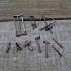 10PC Dollhouse Miniature Carpenter Repair Tools 1:12 Scale Kit Metal Accessories view 2