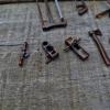 10PC Dollhouse Miniature Carpenter Repair Tools 1:12 Scale Kit Metal Accessories view 3