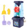 Beaupretty 5pcs Interactive Beach Set with Trolley, Hourglass, Sand Shovel, Rake, and Star in Mixed Colors for Boys and Play at Home and Beach view 1