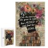 1000 PCS Wood Jigsaw Puzzles for Adults Books Into The Library Vertical Girl Love Bookslibrary Puzzles for Adults Games Educational Toys Gifts view 1