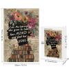 1000 PCS Wood Jigsaw Puzzles for Adults Books Into The Library Vertical Girl Love Bookslibrary Puzzles for Adults Games Educational Toys Gifts view 3
