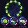 YOFOBU 36PCS LED Flower Crown,Green Light Up Flower Headband for Women,Glow in The Dark Flower Wreath Crowns for Valentines Day,St Patrick Day,Wedding,Birthday Beach Party Favors view 2