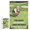 1000 PCS Wood Jigsaw Puzzles for Adults Golf The Most Important Shot in Golf Puzzles for Adults Games Educational Toys Gifts view 1