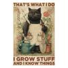1000 PCS Wood Jigsaw Puzzles for Adults Cat That's What I Do Gardening Cat Puzzles for Adults Games Educational Toys Gifts view 2