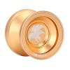 ZJchao YoYo, Metal YoYo Aluminum Alloy Ball Professional Unresponsive Golden with 3pcs Replacement String view 1