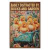 1000 PCS Wood Jigsaw Puzzles for Adults Garden Duck Easily Distracted by Ducks and Garden Puzzles for Adults Games Educational Toys Gifts view 2