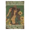 1000 PCS Wood Jigsaw Puzzles for Adults You Belong Among The Wildflowers Somewhere Feel Free Sunflower Puzzles for Adults Games Educational Toys Gifts view 2